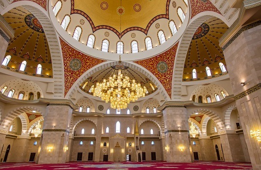 Sheikh Zayed Mosque Fujairah Interior